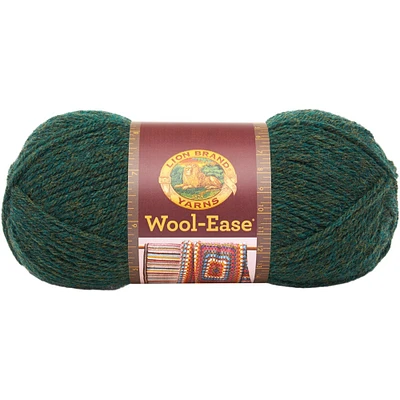 Multipack of 20 - Lion Brand Wool-Ease Yarn -Forest Green Heather