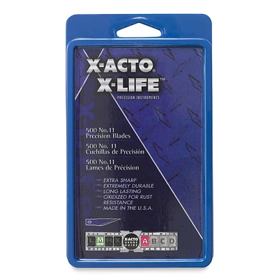 X-Acto #11 Blades - Pkg of 500, X-Life