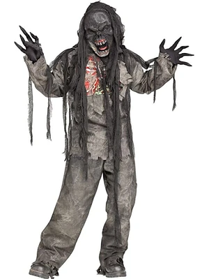 Undead Burning Dead Zombie Boy's Costume