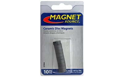 The Magnet Source Magnet Ceramic Disc 1/2" 10pc