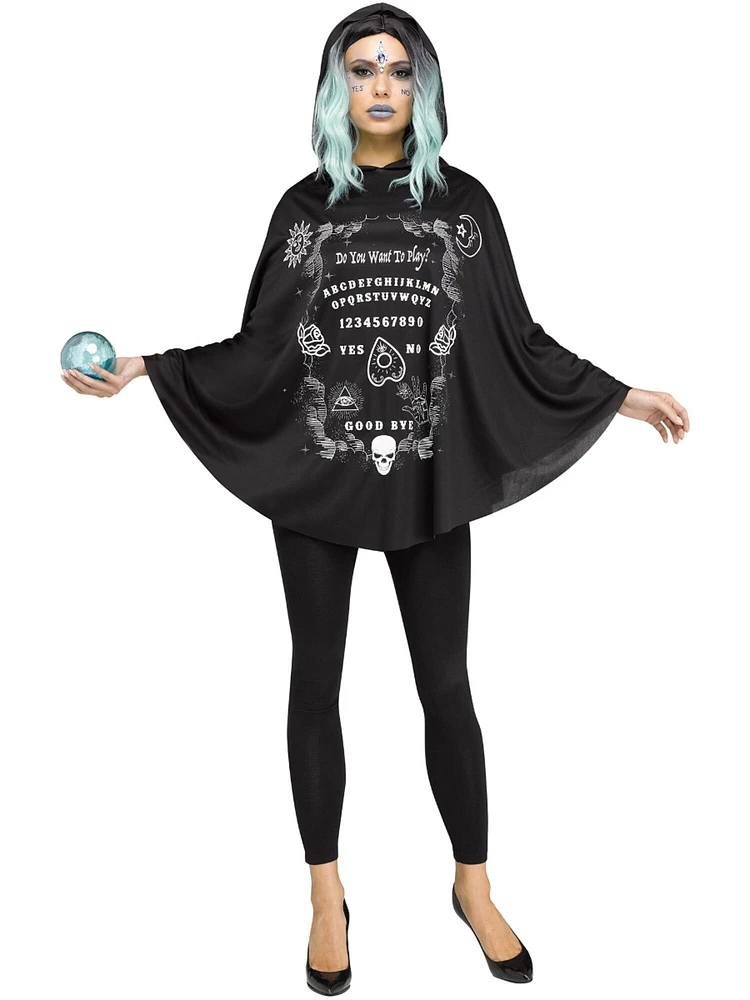 Spirit Board Poncho Costume Accessory