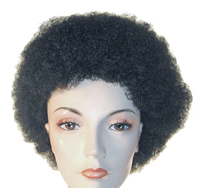 The Costume Center Dark Brown Unisex Adult Afro Halloween Wig Costume Accessory - One Size