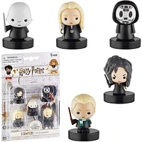 PMI International Harry Potter Stampers 5pk Bellatrix Death Eater Voldemort Lucius Draco