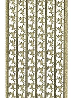 Starform Deco Stickers - Reindeer Border - Glitter Silver