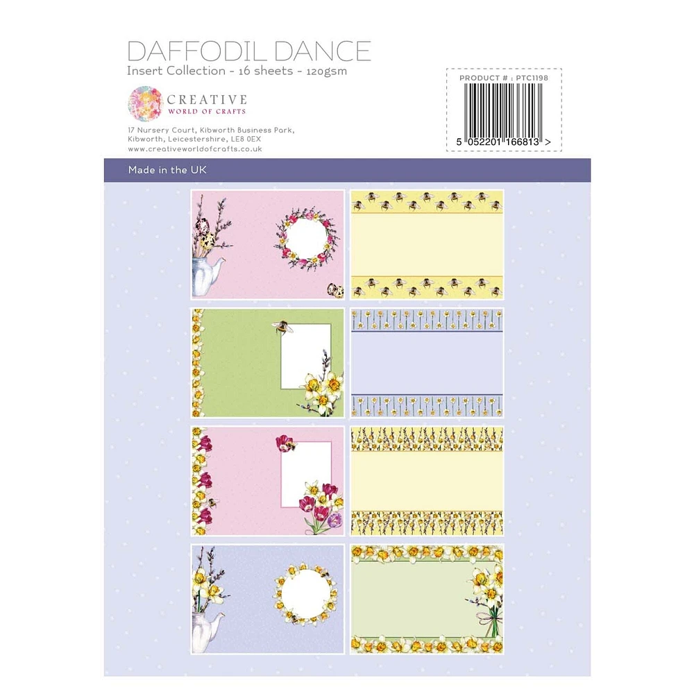 The Paper Tree  Daffodil Dance A4 Insert Collection