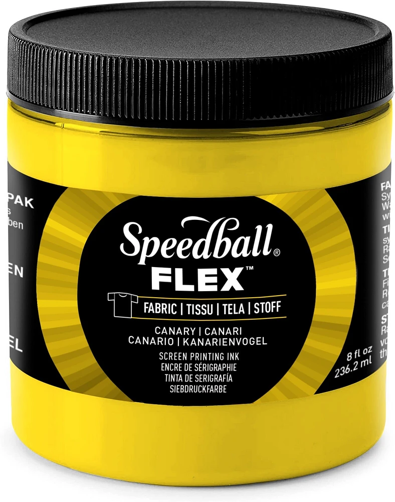 Speedball Flex Screen Printing Fabric Ink 8oz