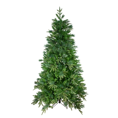 Northlight 7.5' Medium Mixed Rosemary Emerald Angel Pine Artificial Christmas Tree - Unlit