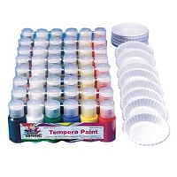 Color Splash!® Liquid Tempera Paint Pass Around Pack (Pack of 48)