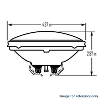 GE  4405 - 30w PAR36 Screw Terminals Tractor Bulb