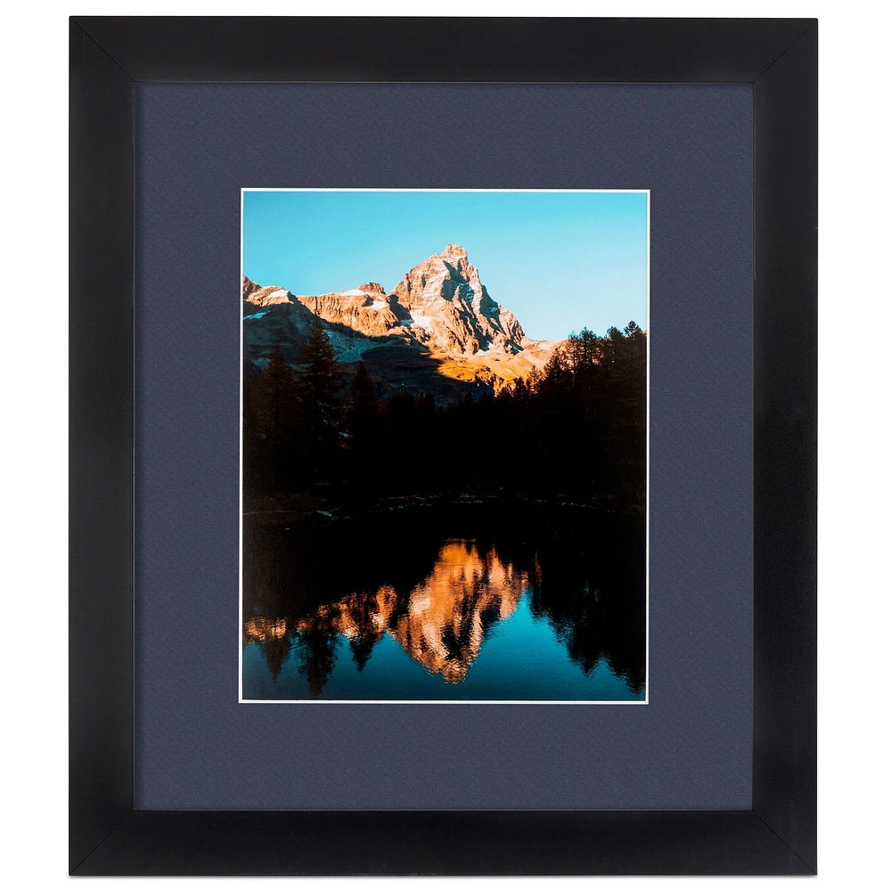 ArtToFrames 16x20" Matted Picture Frame with 12x16" Single Mat Photo Opening Framed in 1.25" and 2" Mat (FWM-16x20