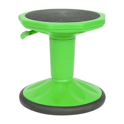 Emma and Oliver Saylor Height Adjustable Active Motion Stool for Kids with Weighted Rubber Non-Slip Bottom