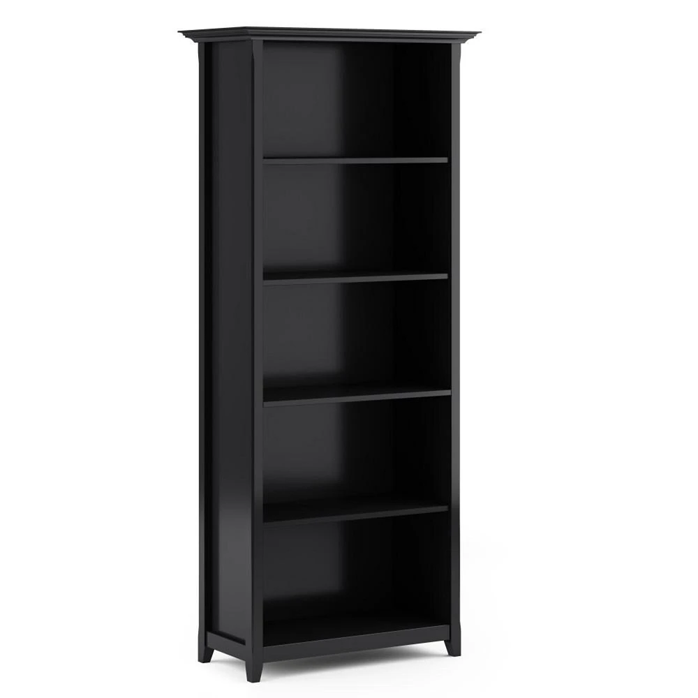 Simpli Home Amherst 5 Shelf Bookcase