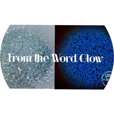 Polyester Glitter - From the Word Glow - Glow in the Dark by Glitter Heart Co.™