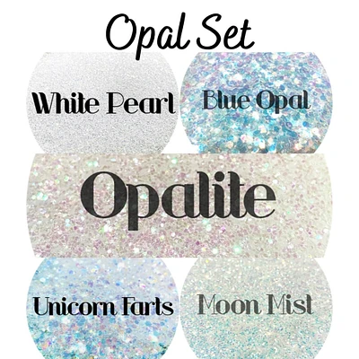 Glitter Opal Set by Glitter Heart Co.™