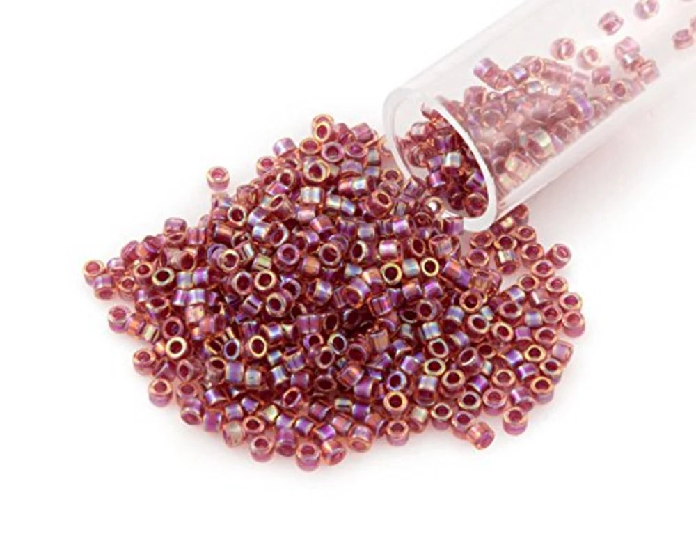 Miyuki Delica Seed Bead 11/0 Iris Light Magenta AB