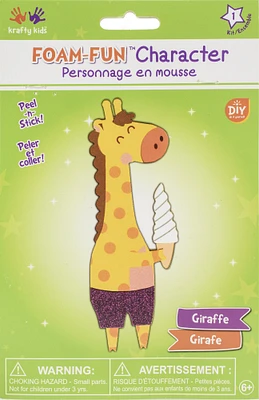 Krafty Kids Diy Foam-Fun Kit-Giraffe