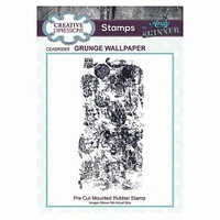 Creative Expressions  Pre Cut Rubber Stamp by Andy Skinner Grunge Wallpaper