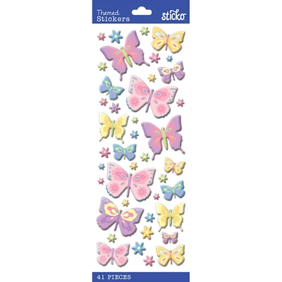 Sticko Themed Stickers-Butterflies