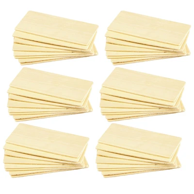 Stem Basics: Wooden Slats, 8 Per Pack, 6 Packs