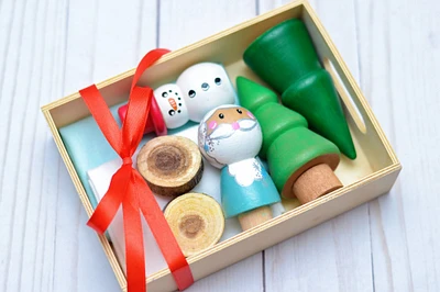 Santa Winter Wonderland Toy Set