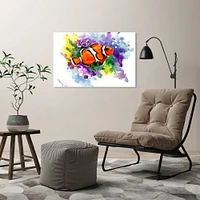 Coral Reef Fish by Suren Nersisyan Gallery Wrapped Canvas