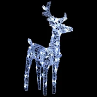 6 pcs Christmas Reindeers 240 LEDs Acrylic