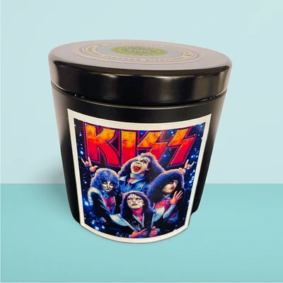 KISS CANDLE KISS BAND CANDLE COOL CANDLE UNIQUE CANDLES ROCK BAND CANDLES