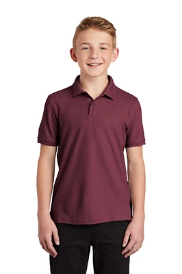 Premium Youth Core Classic Pique Polo T-shirt | Crafted from a 4.4-ounce
