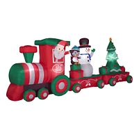 National Tree Company 16 ft. Inflatable Holiday Train