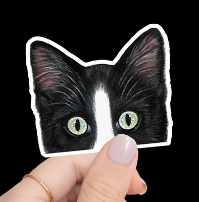 Tuxedo Cat Stickers