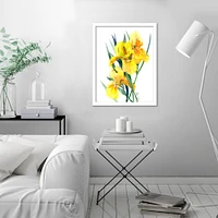 Irises by Suren Nersisyan Framed Print