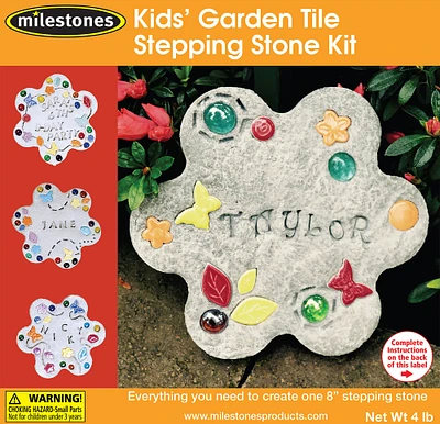 Mosaic Stepping Stone Kit-Kids' Garden