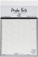 Maker Forte Stencils By Hedgehog Hollow 6"X6"-Tessa Dots