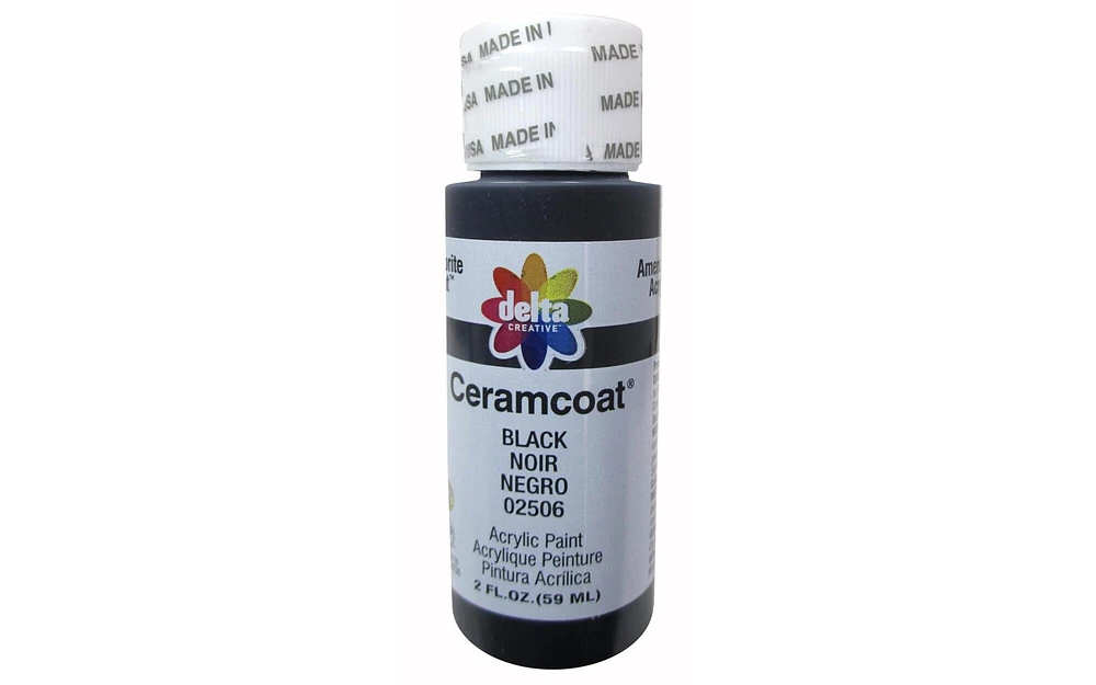 Delta Ceramcoat Acrylic 2oz Black