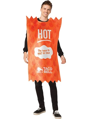 Adult Taco Bell Hot Sauce Packet Costume