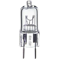 SUNLITE 50w 120v Single Ended T3.5 GY8 Bi-Pin Base Clear 3200K Halogen Lamp