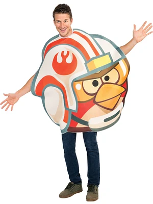 Adults Angry Birds Star Wars Rebel X-Wing Fighter Pilot Costume One Size