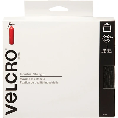 Velcro(R) Brand Industrial Strength Tape 2"X15'-Black