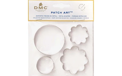 DMC Patch Art Metal Shapes Dots & Flowers