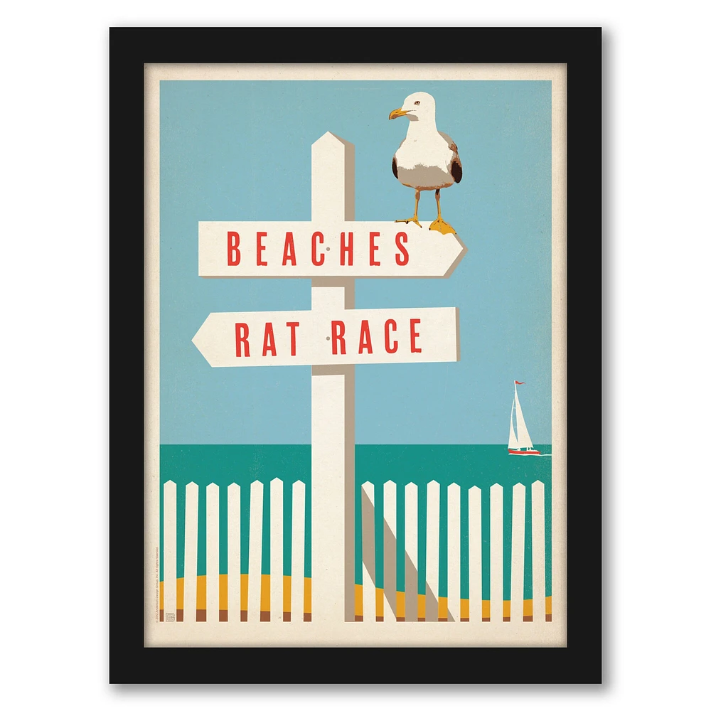 Cc Beach Rat Race by Anderson Design Group Frame  - Americanflat