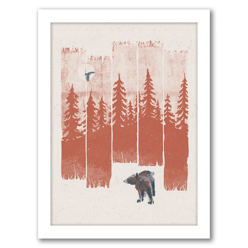 A Bear In The Wild by Ndtank Frame  - Americanflat