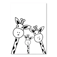 Giraffe by Nanamia Design  Poster Art Print - Americanflat