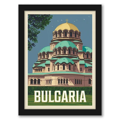 Bulgaria by Joel Anderson Black Framed Print - Americanflat
