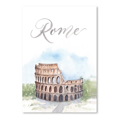 Rome by Cami Monet  Poster Art Print - Americanflat