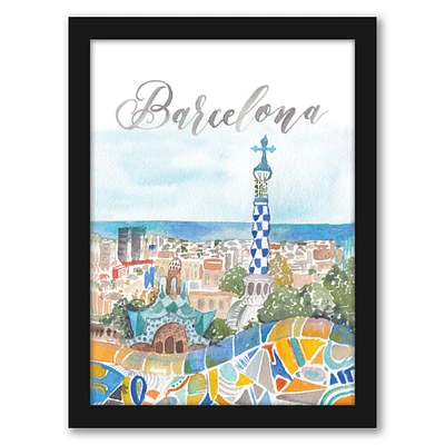 Barcelona by Cami Monet Frame  - Americanflat