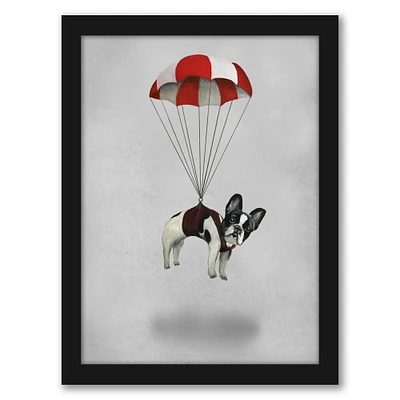 Bulldog With Parachute by Coco De Paris Frame  - Americanflat