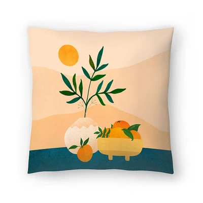 Palm Springs Picnic Sq Throw Pillow Americanflat Decorative Pillow