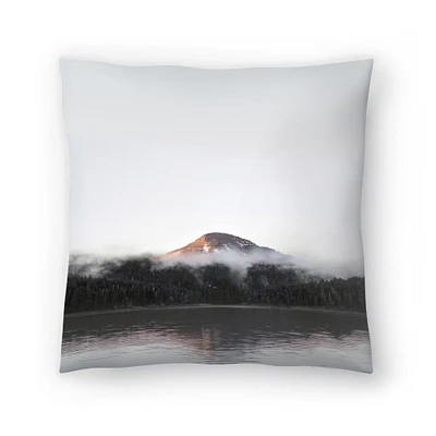 Utah Lake by Tanya Shumkina Throw Pillow Americanflat Decorative Pillow