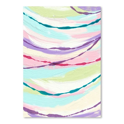 Abstract Pastel by Lisa Nohren Poster Art Print