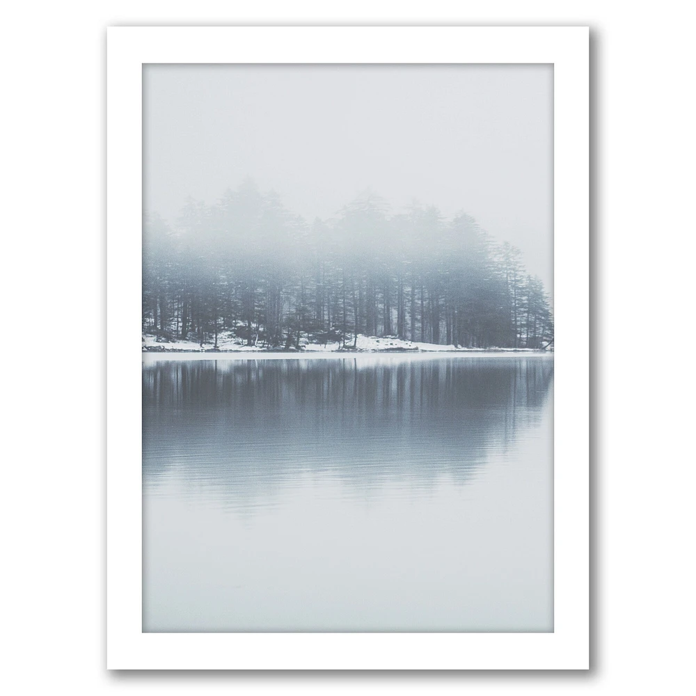 Trees On Lake by Tanya Shumkina Frame  - Americanflat